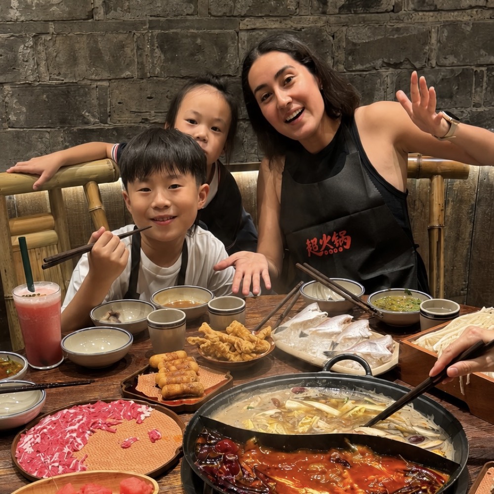 Activities with the China family